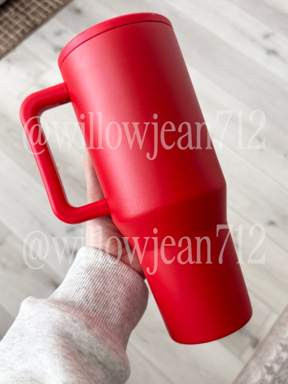 “Alumni Red" Red Seasonal HydroJug 32oz Traveler - Picture 2 of 3